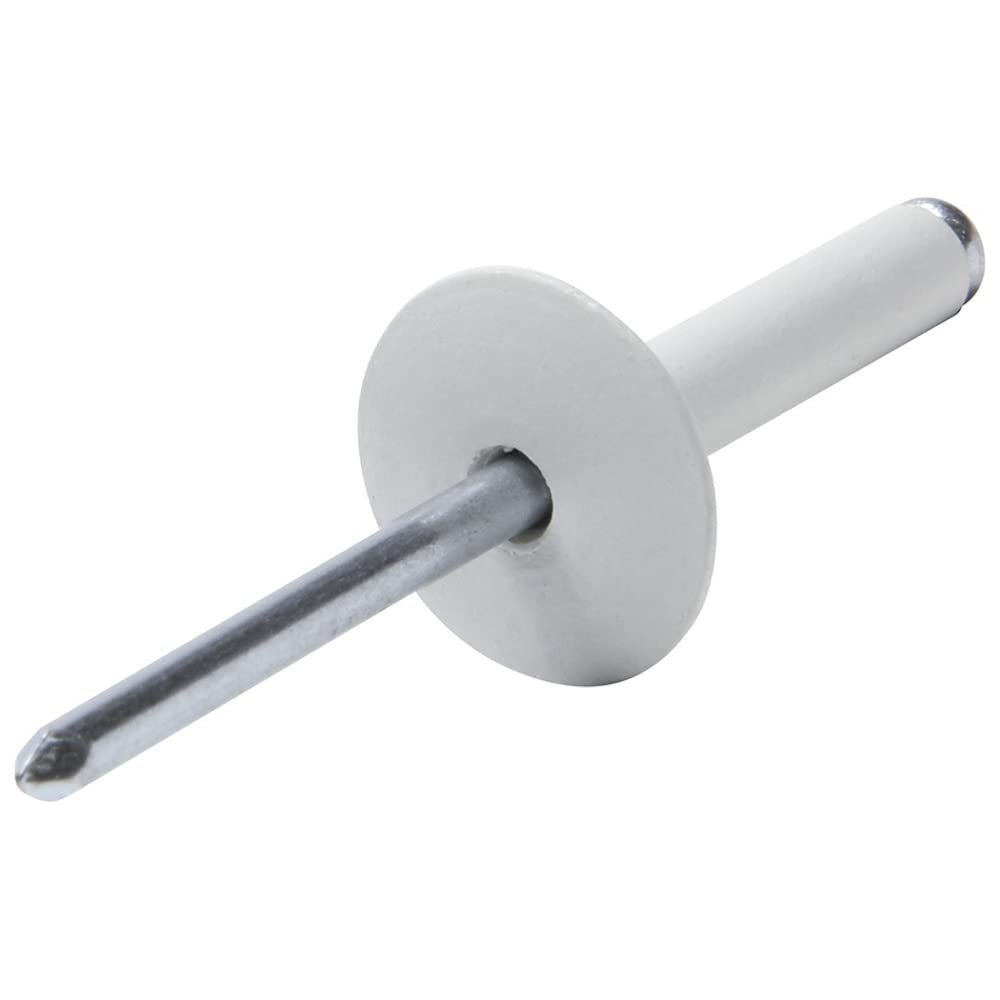 Allstar Lg Hd Rivet White 250pk