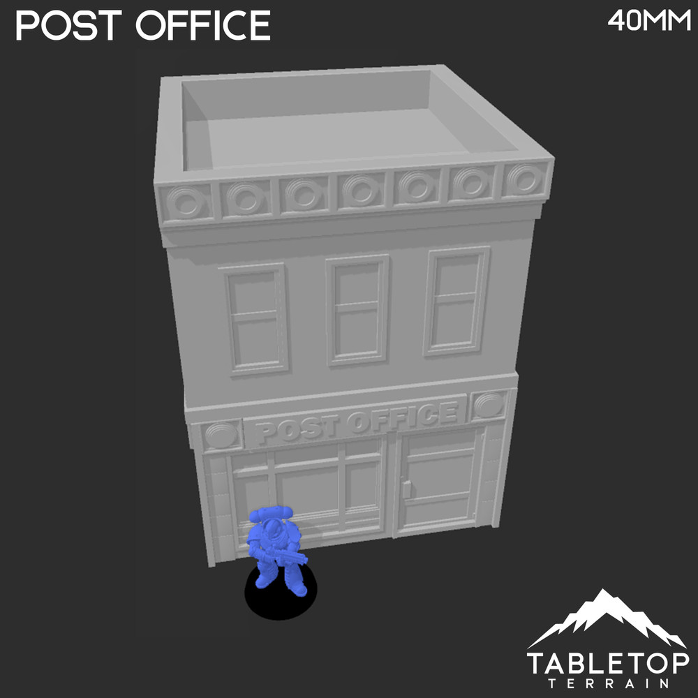 Post Office - Marvel Crisis Protocol Building - Tabletop Terrain MCP