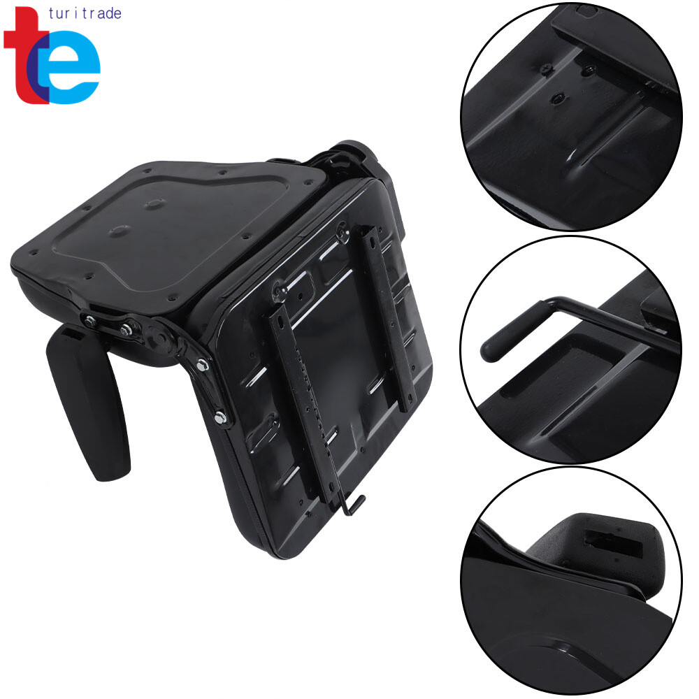 Tractor Forklift Seat With Armrest For Excavator Skid Loader Backhoe Universal