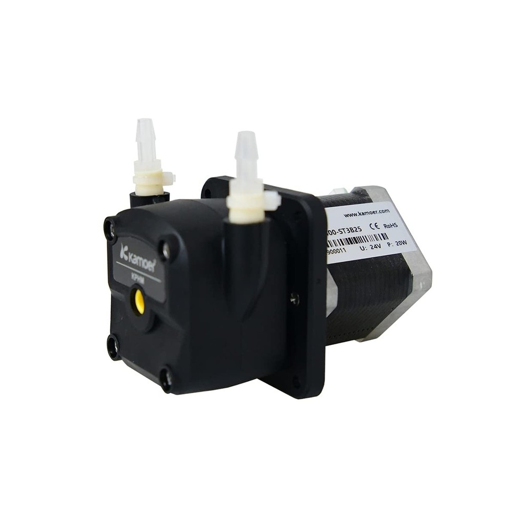 Stepper peristaltic pump 24V high flow Kamoer KPHM400 lab liquid dosing pump ...