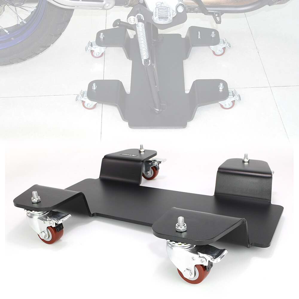 800lbs Motorcycle Center Stand Dolly Park & Move Center Stand Scooter Mover