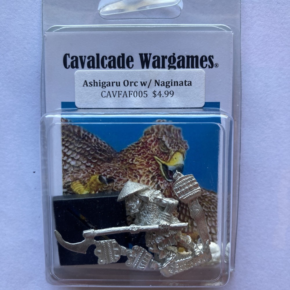 Ashigaru Orc w/ Naginata , Cavalcade Miniatures