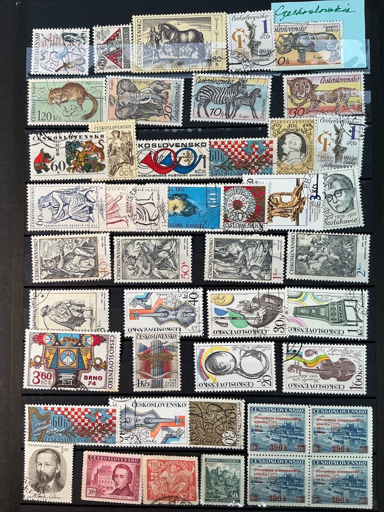 CZECHOSLOVAKIA mint / used mixed condition- From Big Box, See Description Please