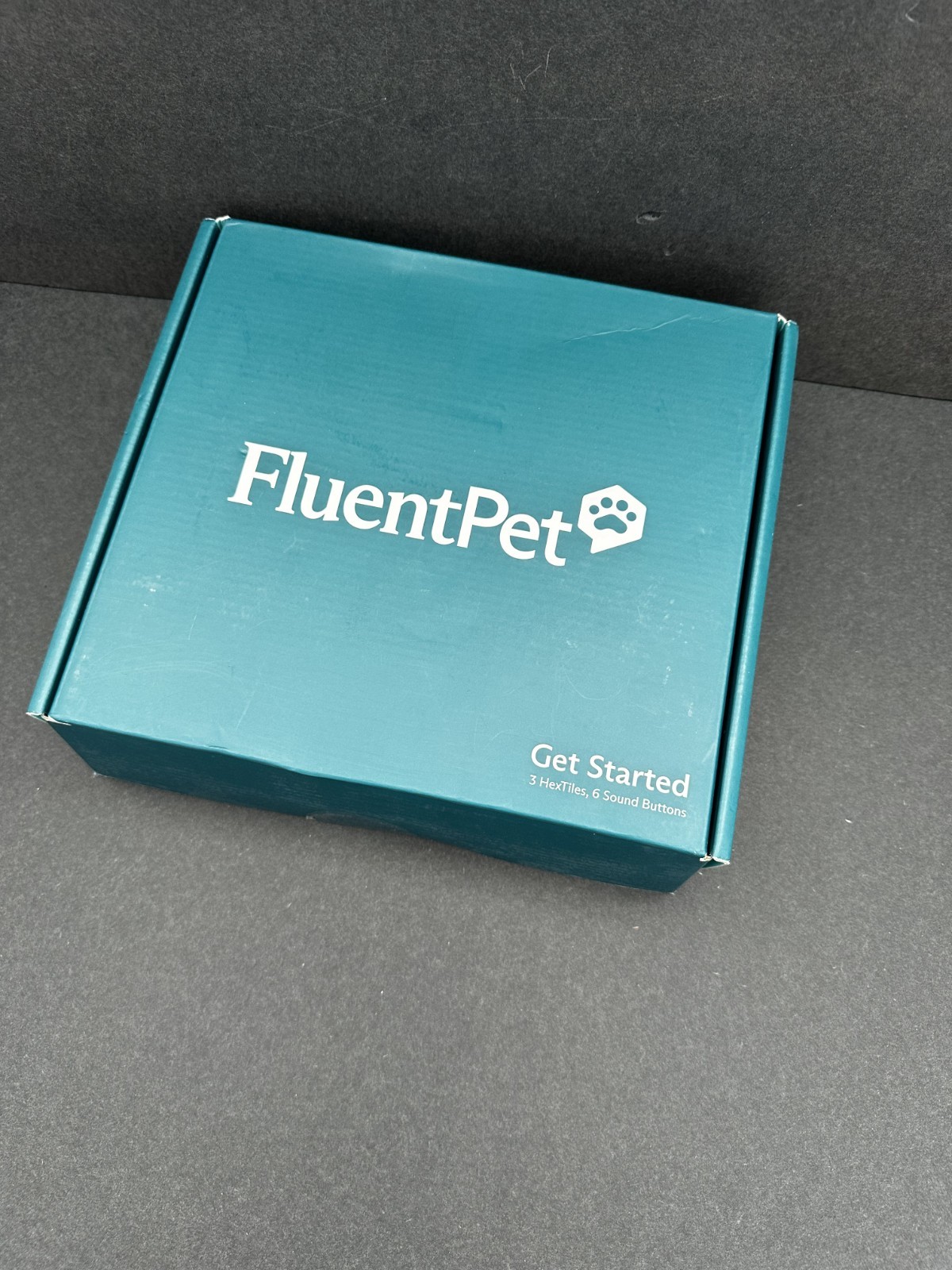 FluentPet Sp UP Get started Kit – 6 Buttons + 3 Tiles + Stickers – Used
