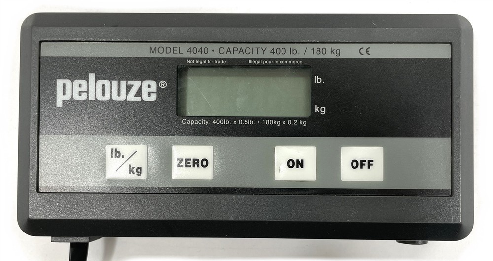 Pelouze 4040 Remote Display Digital Freight Scale