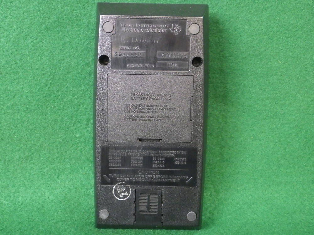 Vintage TI-59 Programmable Calculator With Case Read Description