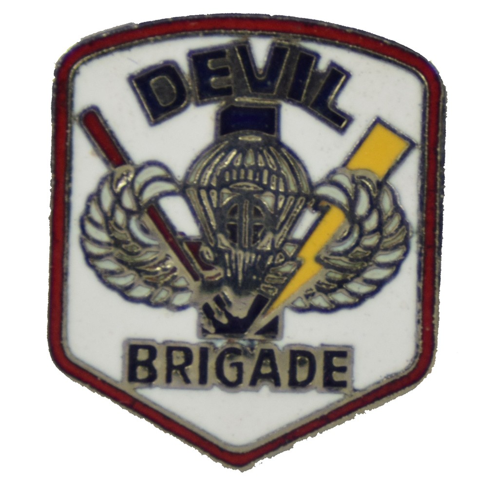 DEVIL BRIGADE HAT PIN