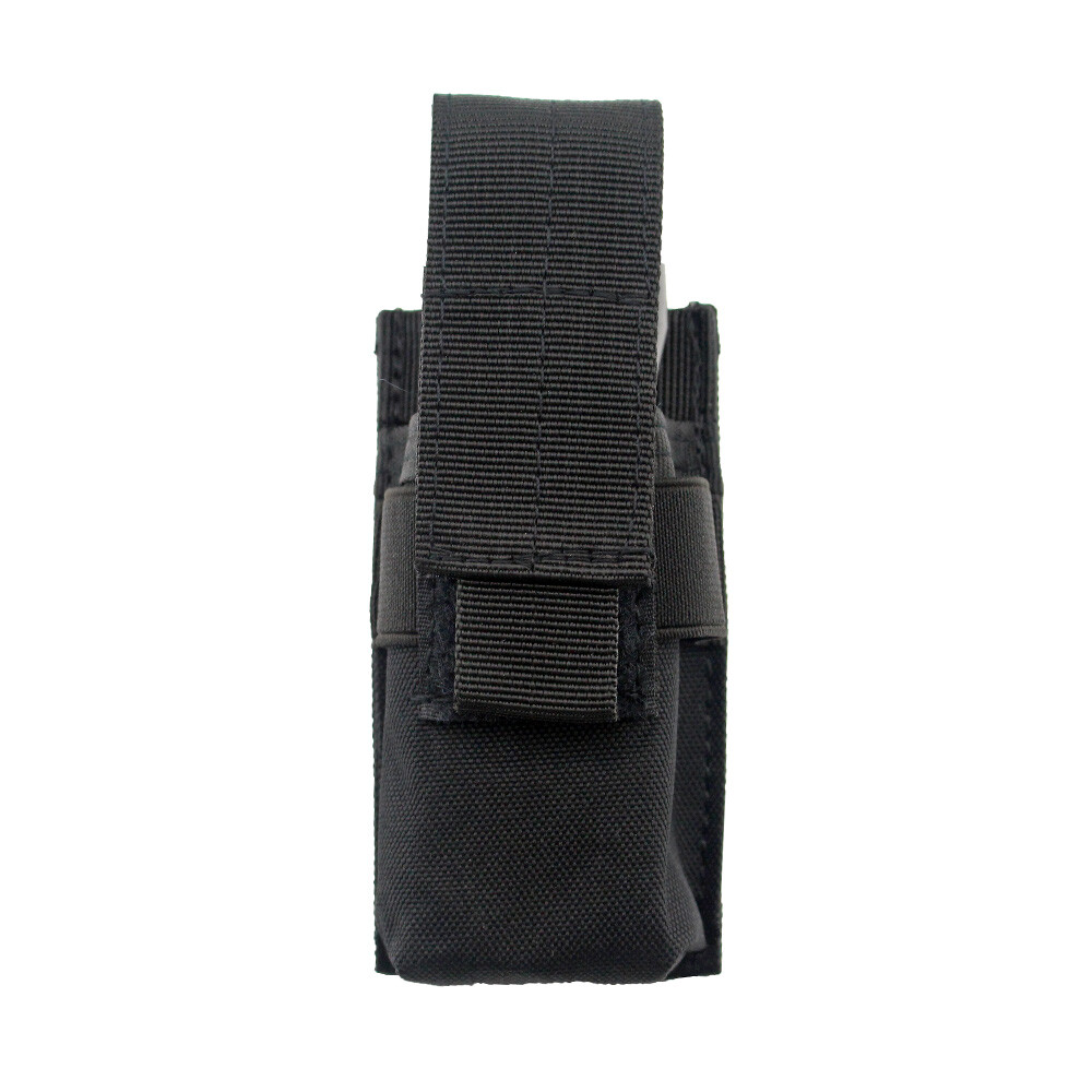 Tactical Flashlight Pouch Holster Holder MOLLE Utility Tools Pouch Adjustable