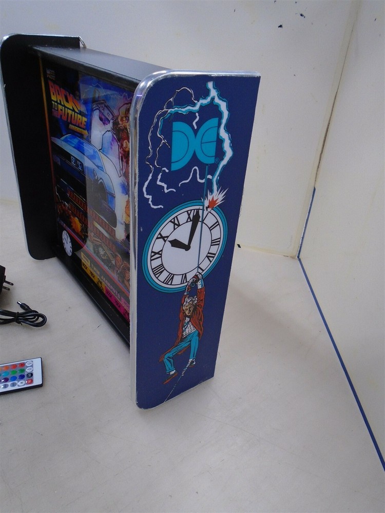 Back To The Future Data East Pinball Head LED Display light box