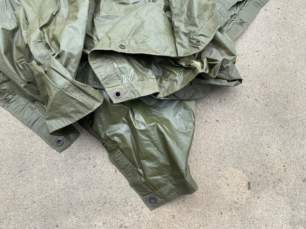 WWII US ARMY ENLISTED NCO INFANTRY GI RAIN PONCHO-