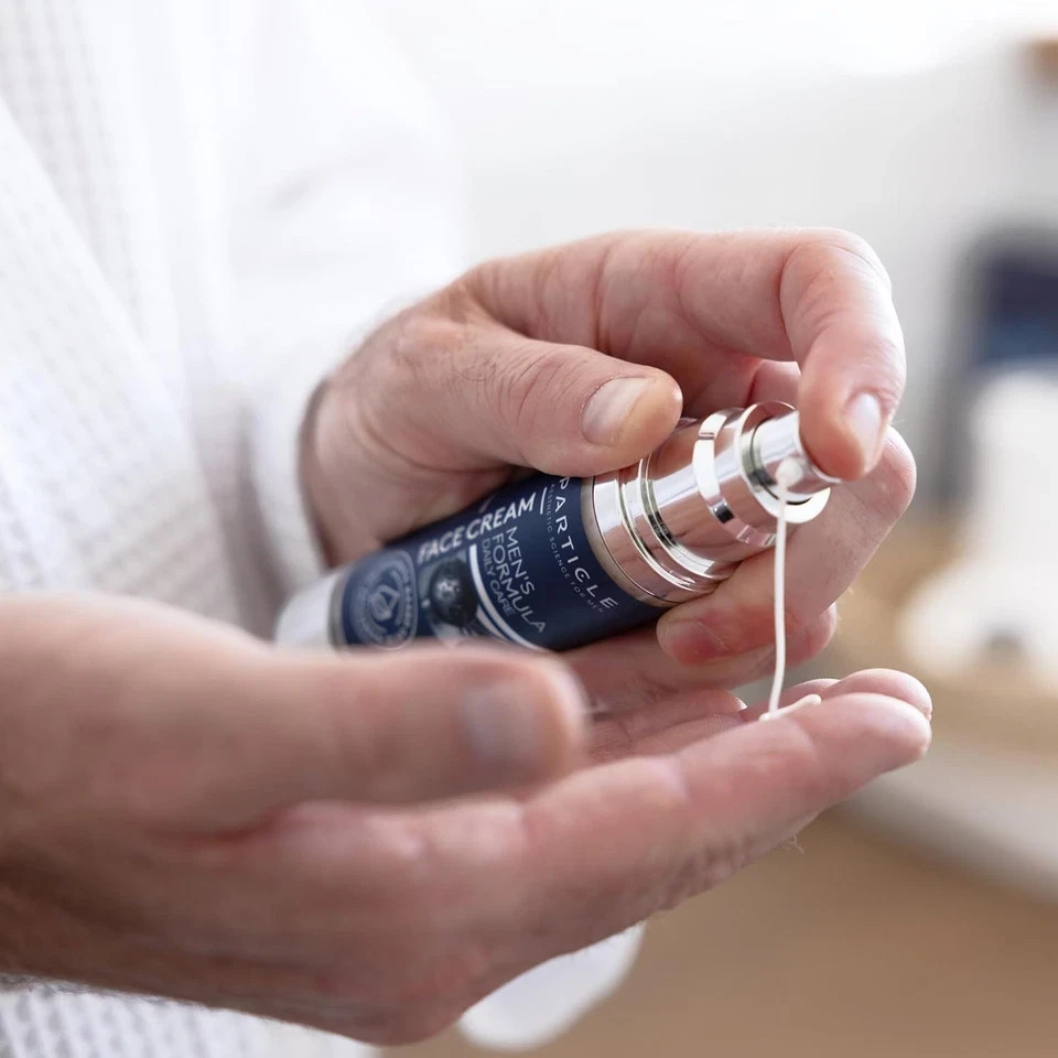 Particle Face Cream For Men 6 In 1 Anti Aging Cream Fights Eye Bags Dark Spots