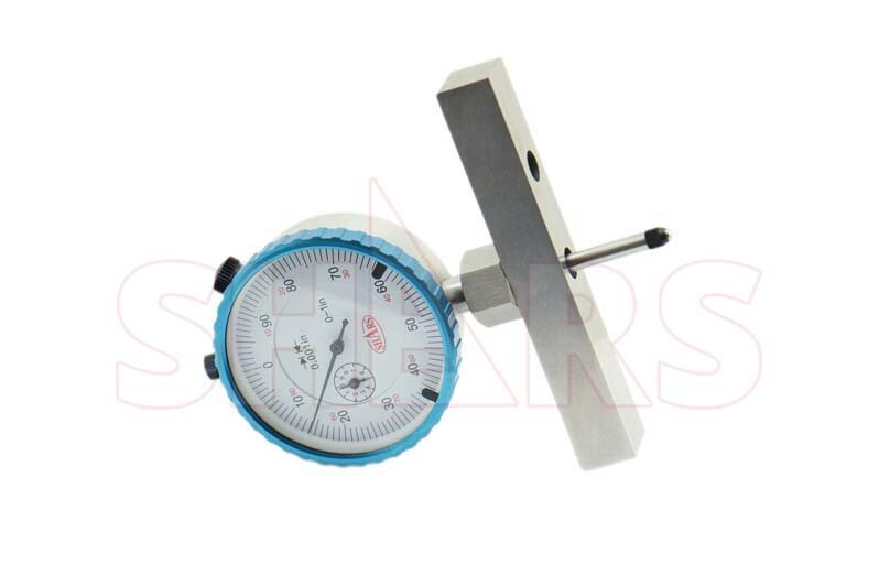 Shars 0-22" Dial Indicator Depth Gage 6 Rods 0.001" Graduation NEW ^