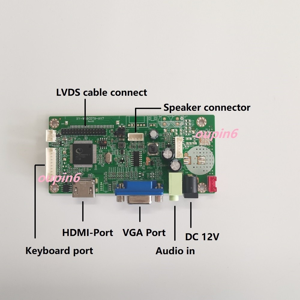 58C Controller board for CLAA201WA04 1680x1050 HDMI VGA LCD panel screen