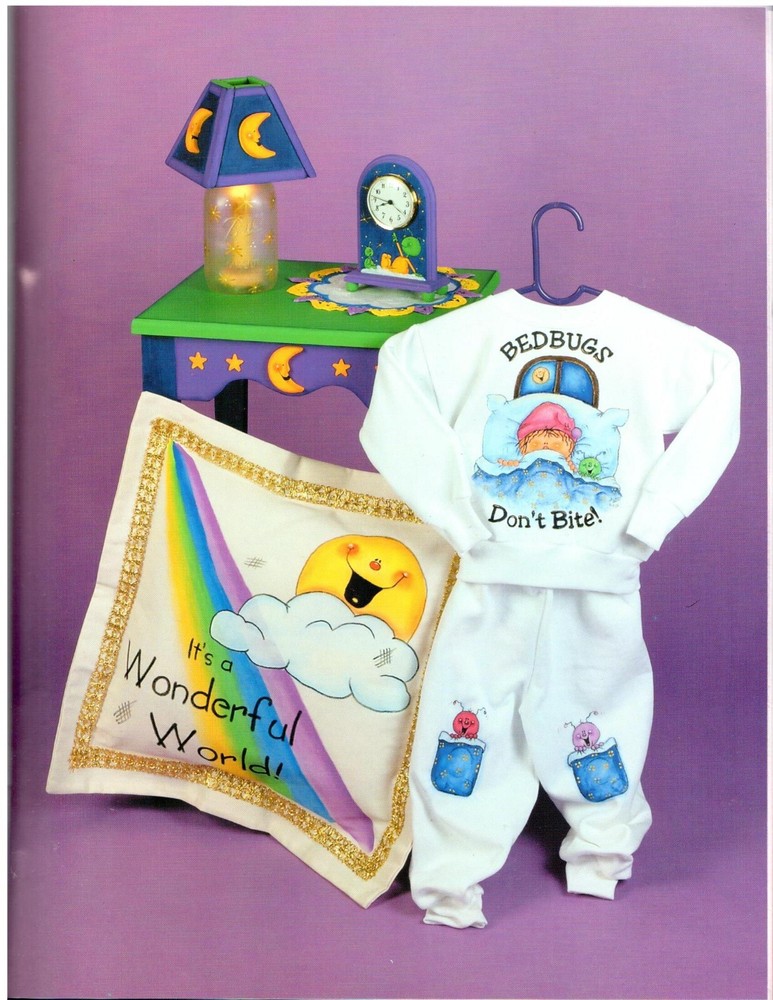 Bedbugs Don't Bite! Annie Lang Acrylic Decorative Painting Patterns Book