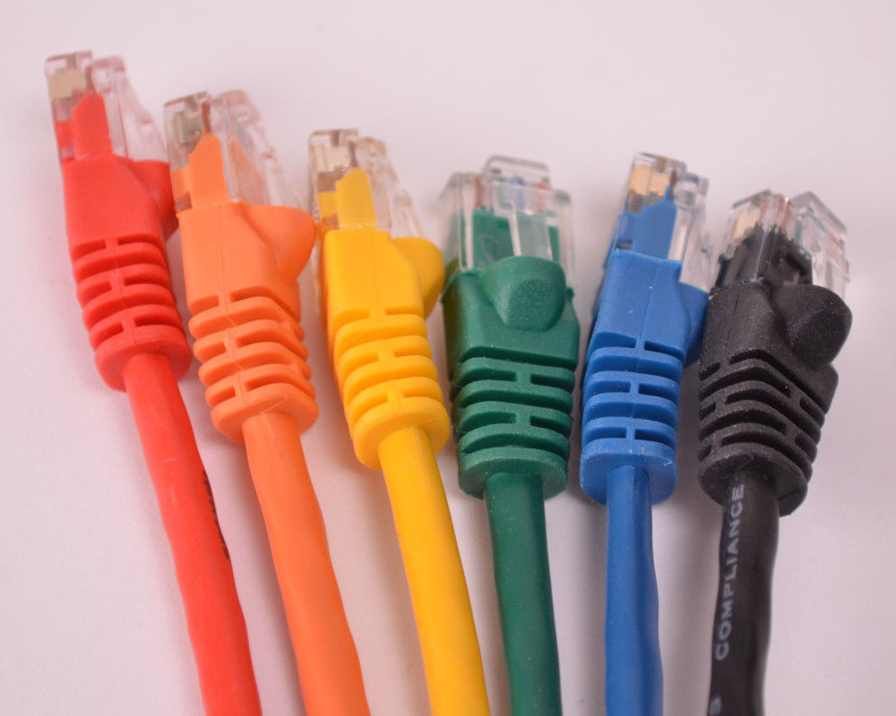 Blue Cat6 Ethernet Patch Cable