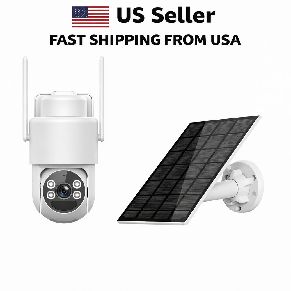 Black Smart Security Camera