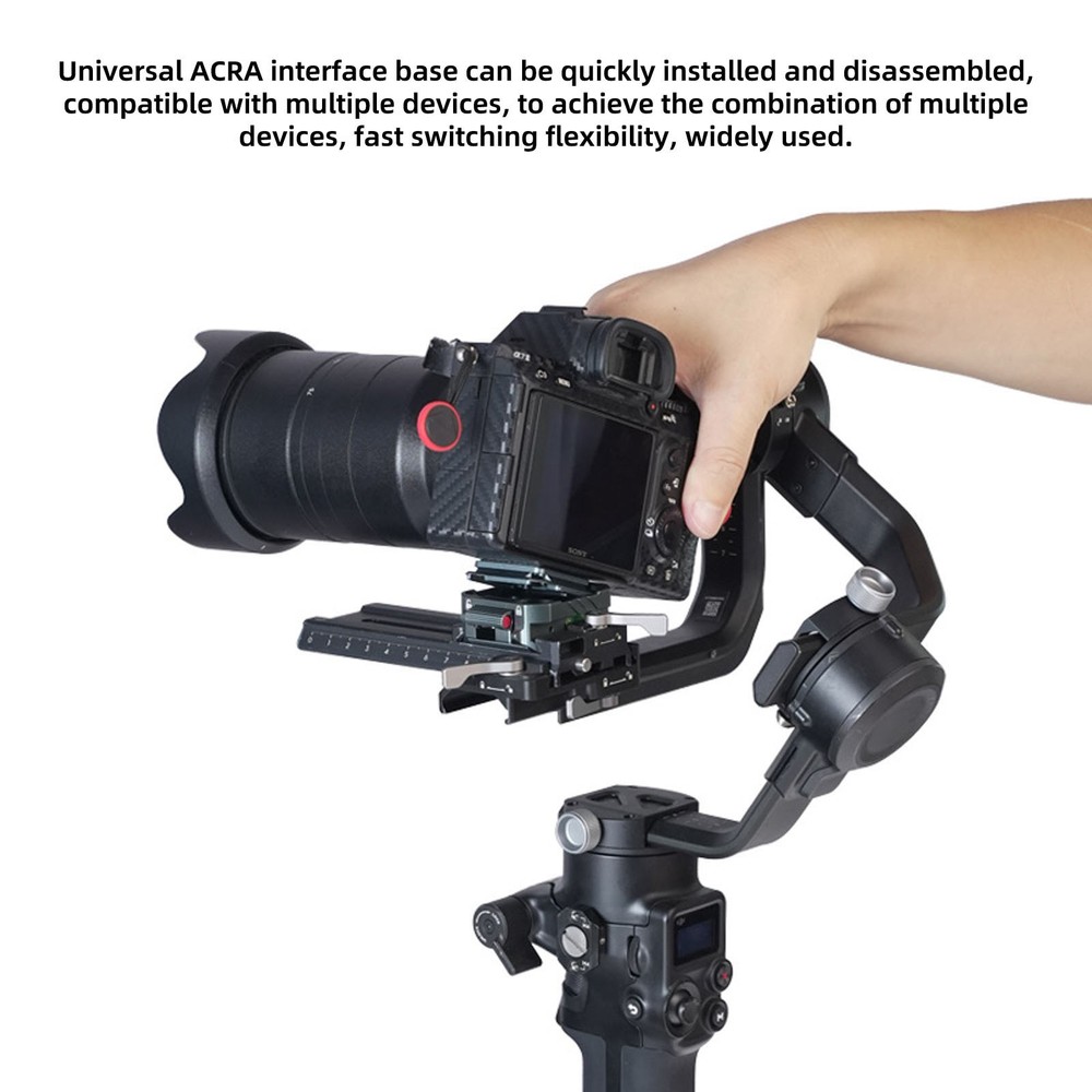 Standard Quick Release Clamp Adapter Plate Mount For Arca Camera Tripod Set US