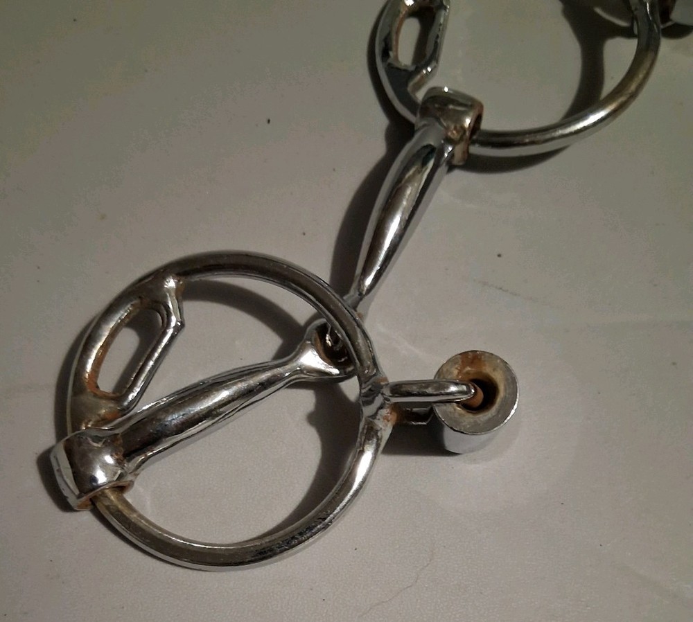 English, O-Ring, Adjustable, Rollers, Snaffle Horse Bit, 5"