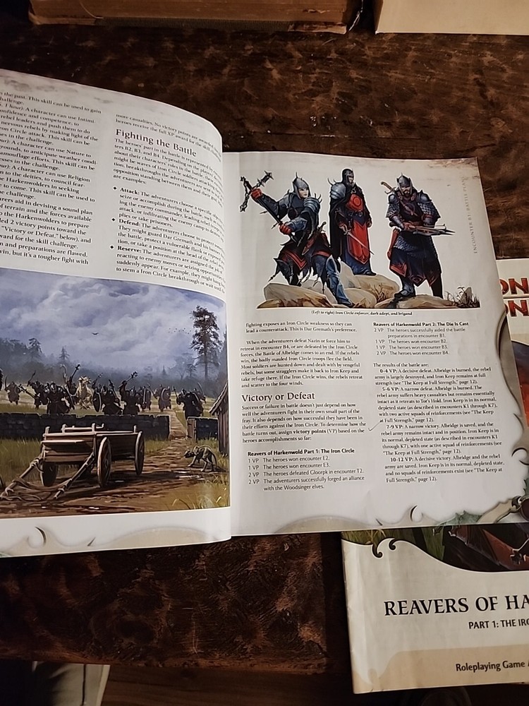 Dungeons & Dragons Essentials Dungeon Master's Kit 2010 Not Complete W/Extras