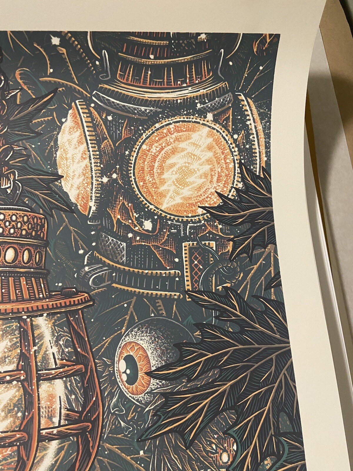 Dead and Company poster Noblesville 9/15 2021 Mint Luke Martin Avenger Sold Out