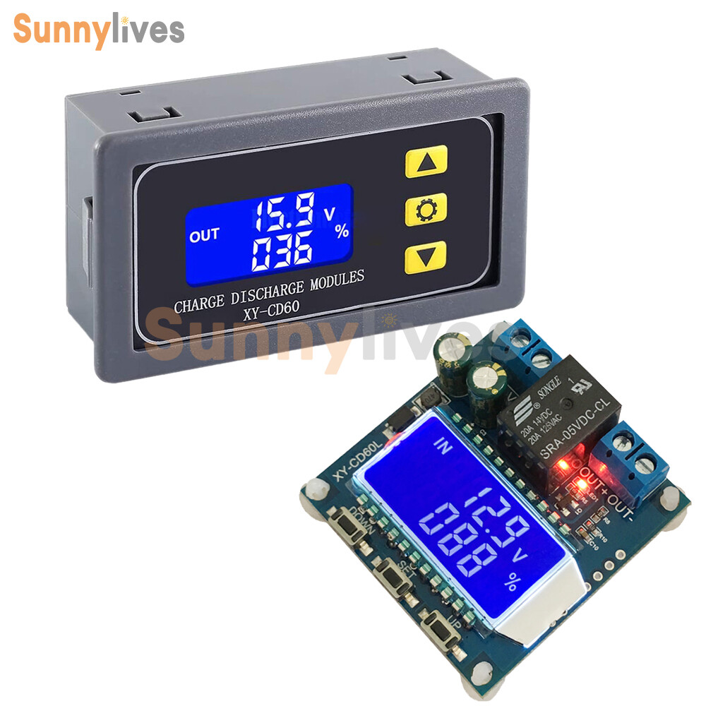 DC 6-60V Solar Battery Charger Controller Module Current Protection Board
