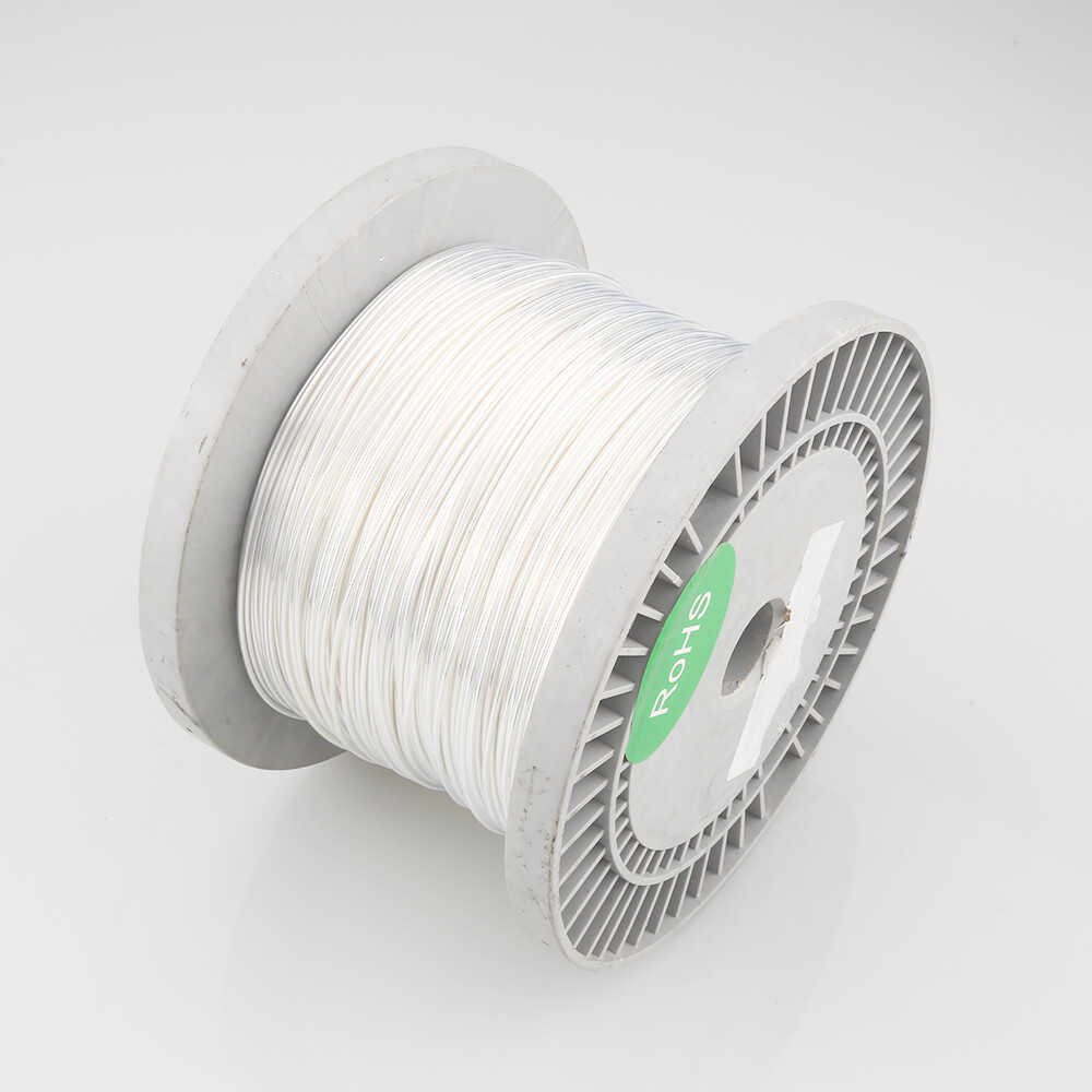 Solid Core Pure Silver With PTFE DIY Hifi Analogue Speaker Audio Cable Bulk Wire
