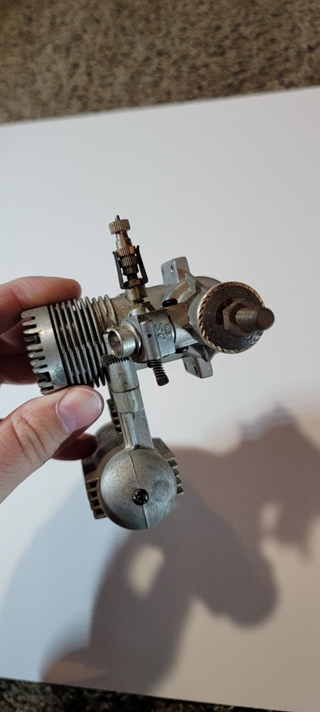 Model airplane engine OS Max FP 40 w/muffler