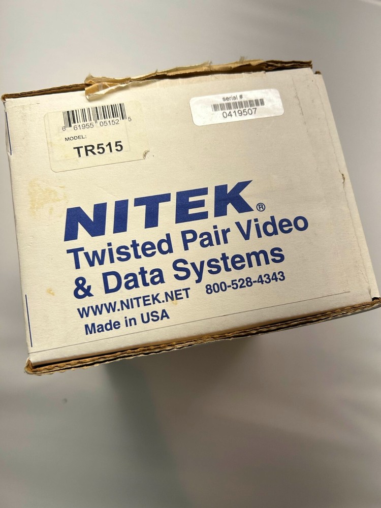Nitek TR515 Active Video Balun Receiver