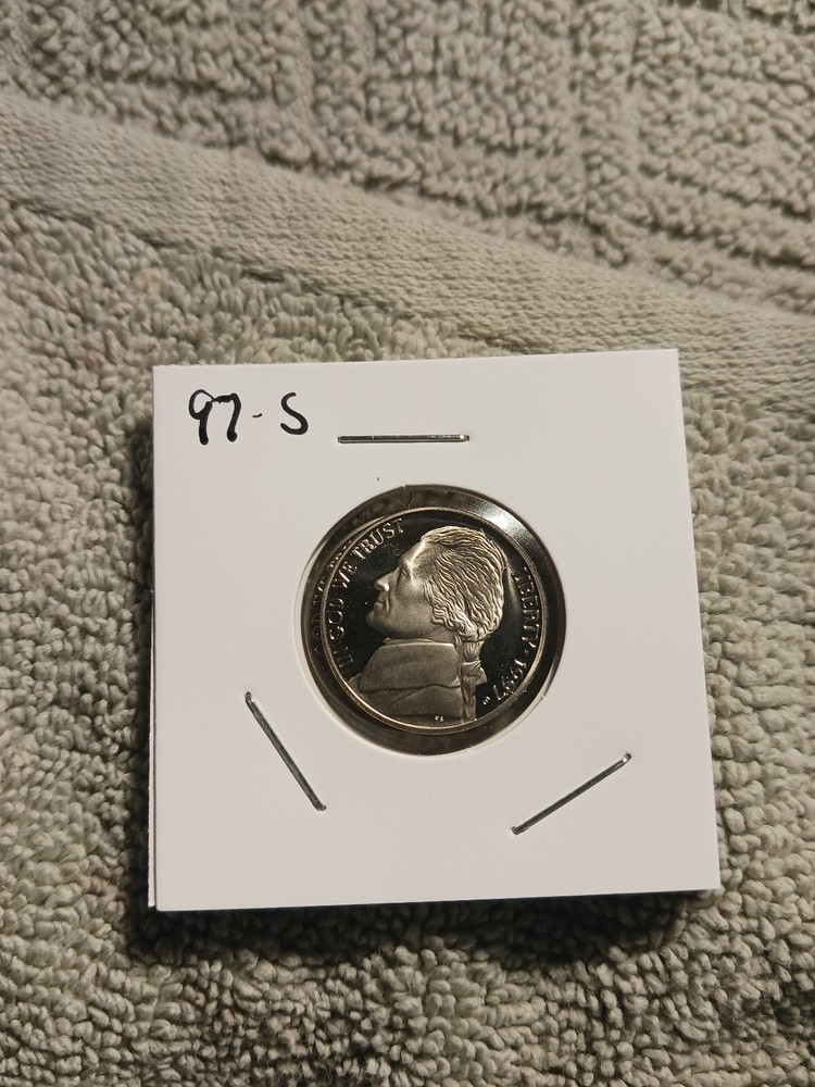 1997-S Proof Jefferson Nickels