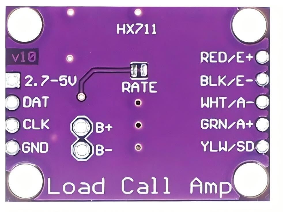 1Pcs HX711 Load Cell Amplifier Module 24-bit Precision ADC Converter Chip Mod...