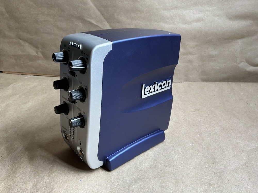 Lexicon LEXLAMBDAV Lambda USB Audio Interface Desktop Recording Studio v 2.0