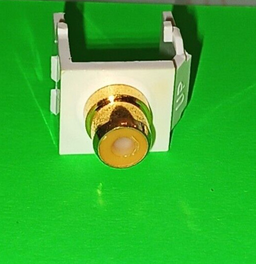 RCA Jack Solder Keystone Jack "Yellow"