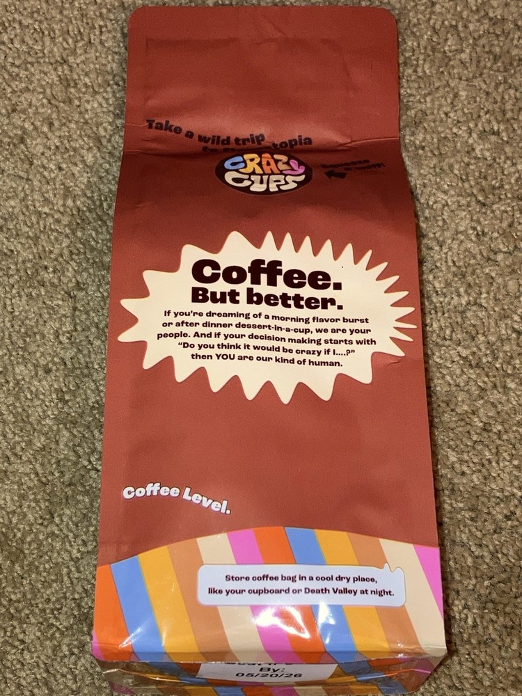 Crazy Cups Death By Chocolate Coffee, 10 Oz