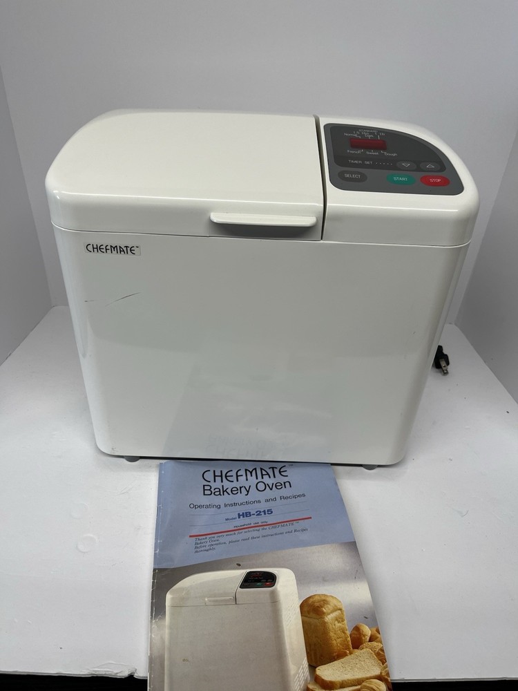 Chefmate HB-215 Bakery Oven Bread Maker Unused Open Box