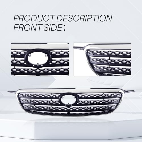 Front Bumper Grill Grille Compatible With Corolla () 2005-2008 Corolla