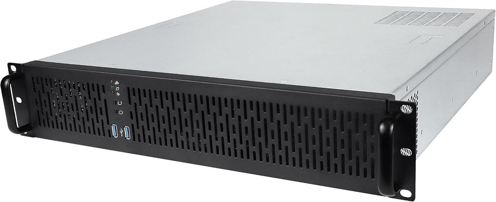 2U Server Chassis Rackmount Case, 4X 3.5 Bays, 2X 2.5 Devices, Micro-Atx Compati