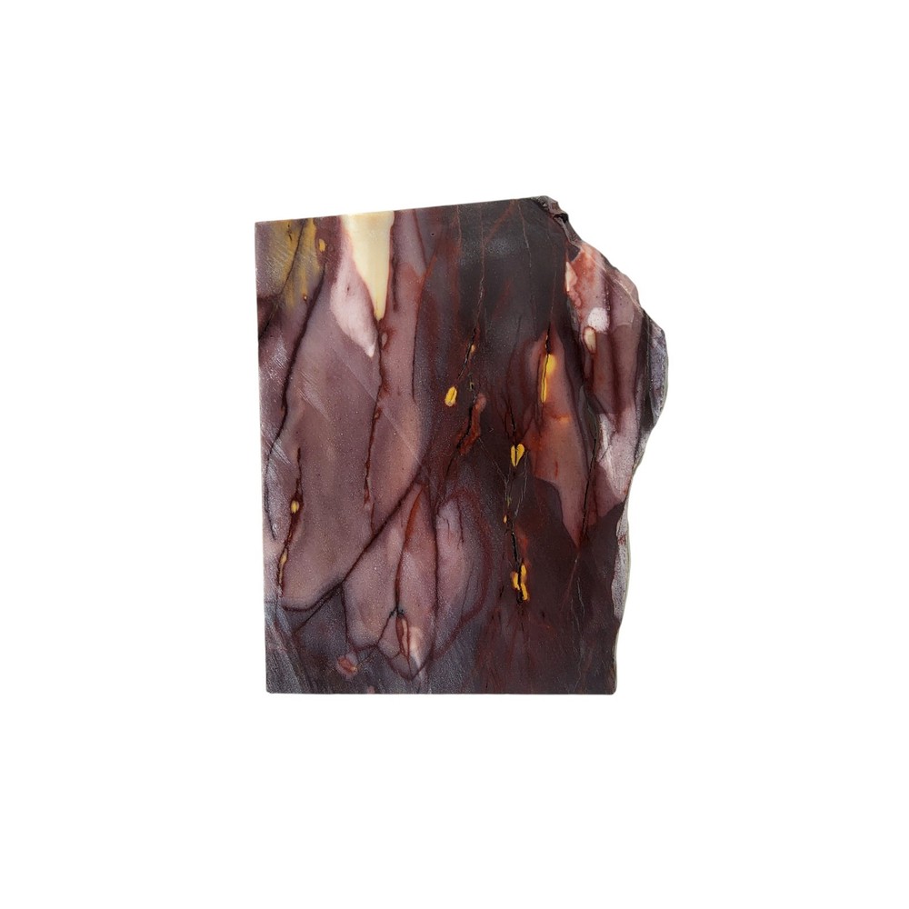 Mookaite Jasper, slab, cabbing rough, lapidary, #R-6942