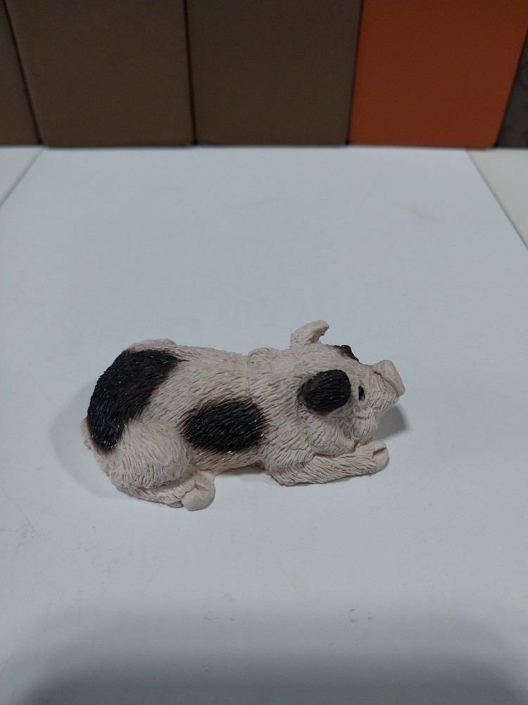 Stone Critters Littles Pig Lying