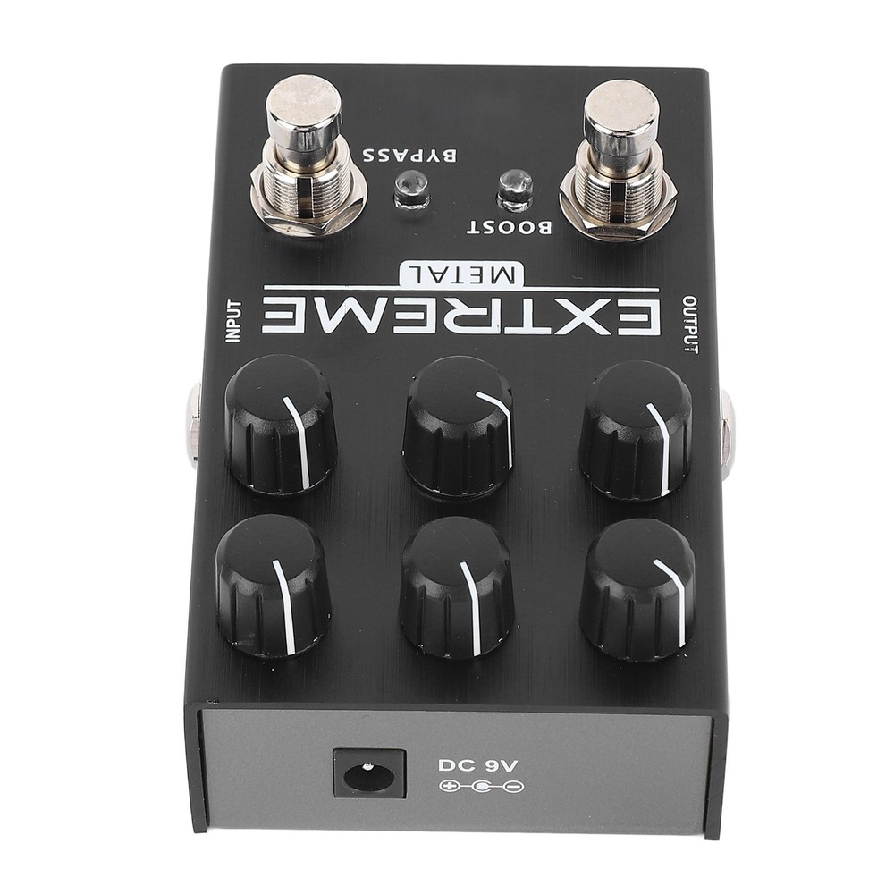 Guitar Distortion Effect Synthesizer Pedal Multiple Modes Adjustable Electric