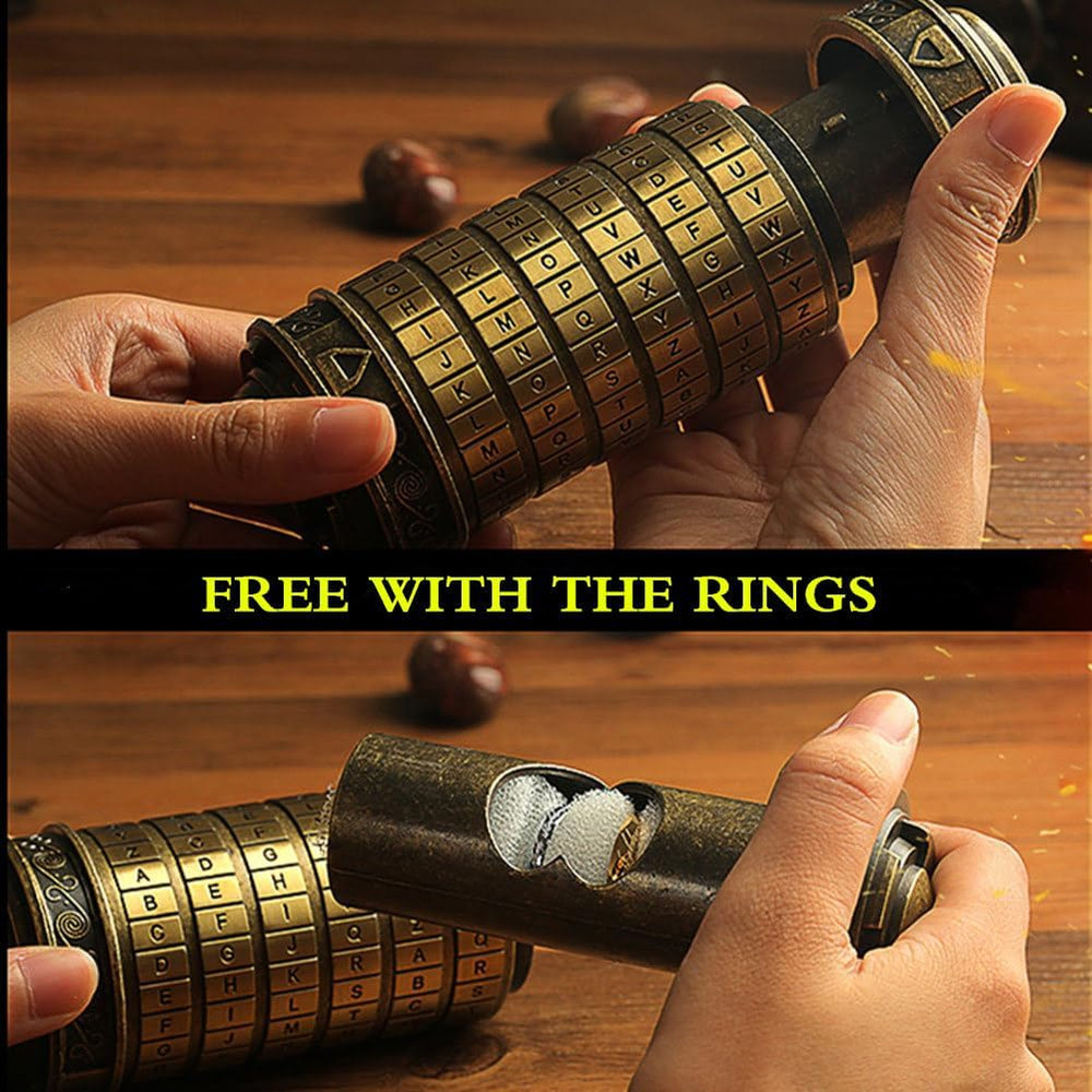 Da Vinci Code Mini Cryptex Valentine'S Day Interesting Creative Romantic Birthda