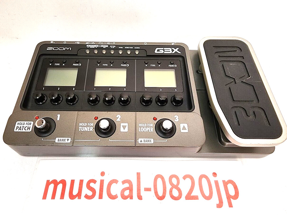 Zoom G3X Multi-Effects Guitar Pedal