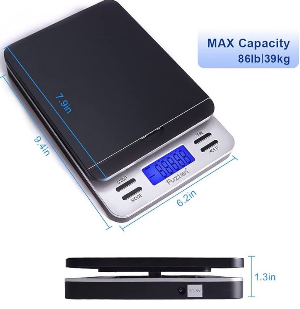 Fuzion Digital Postal Scale PS1 Model. New in Box.