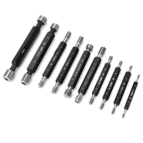 10Pcs Thread Plug Gage Nut Bolt Thread Checker Double End Imperial thread