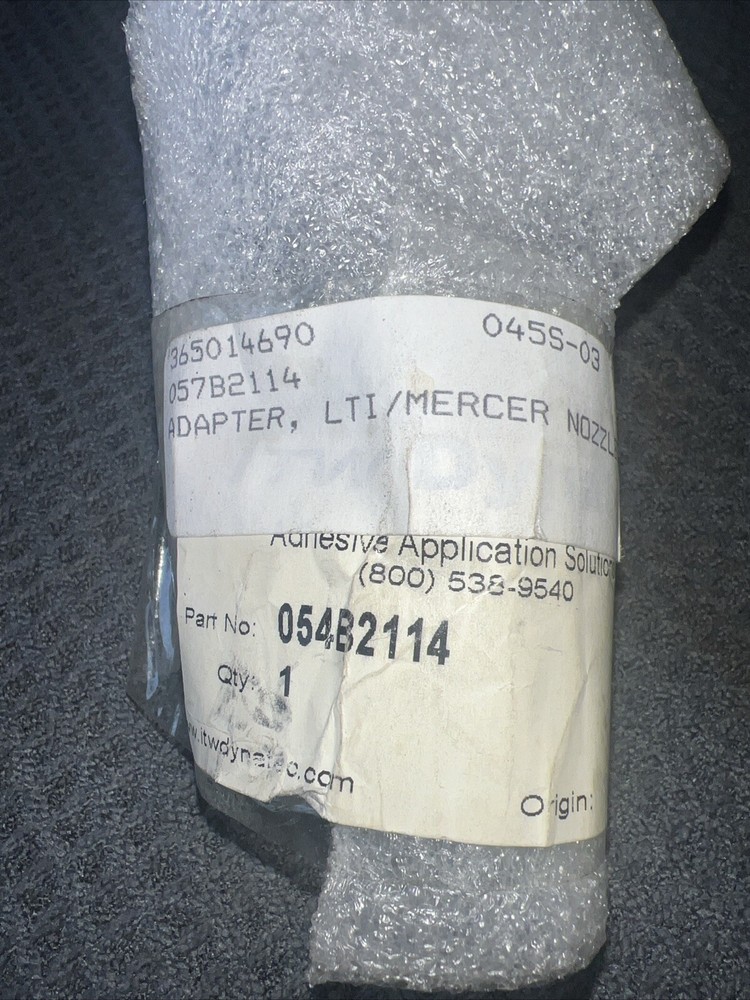 Mercer Hot Melt Nozzle 054B2114 045s-03