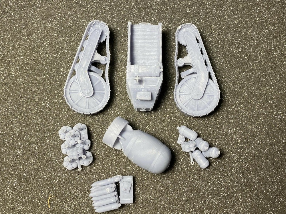 Renault Pattern Cyclops Demolition Vehicle compatable with warhammer 40k