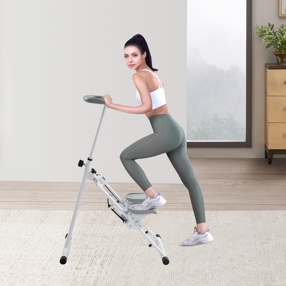 Foldable Stair Stepper - Adjustable Climber for Effective Full Body Exercise