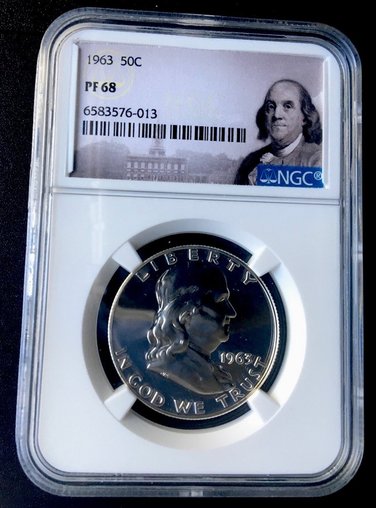 1963 50 C BENJAMIN Franklin PF 68