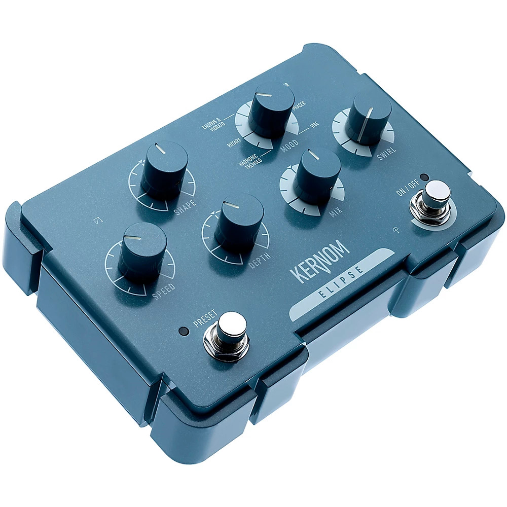 Kernom Pedals Elipse Modulation Effects Pedal Teal