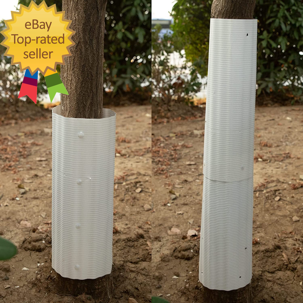 4Pcs Expandable Tree Guards Flexible Tree Bark Protector Tree Trunk Protector
