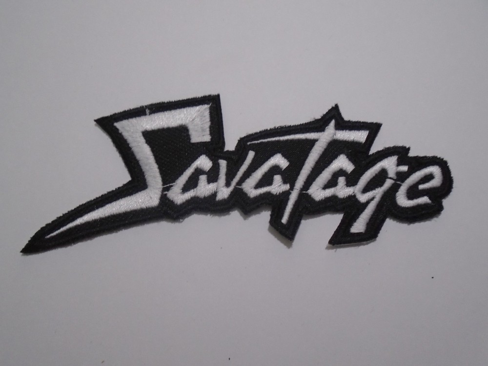 SAVATAGE IRON ON EMBROIDERED PATCH